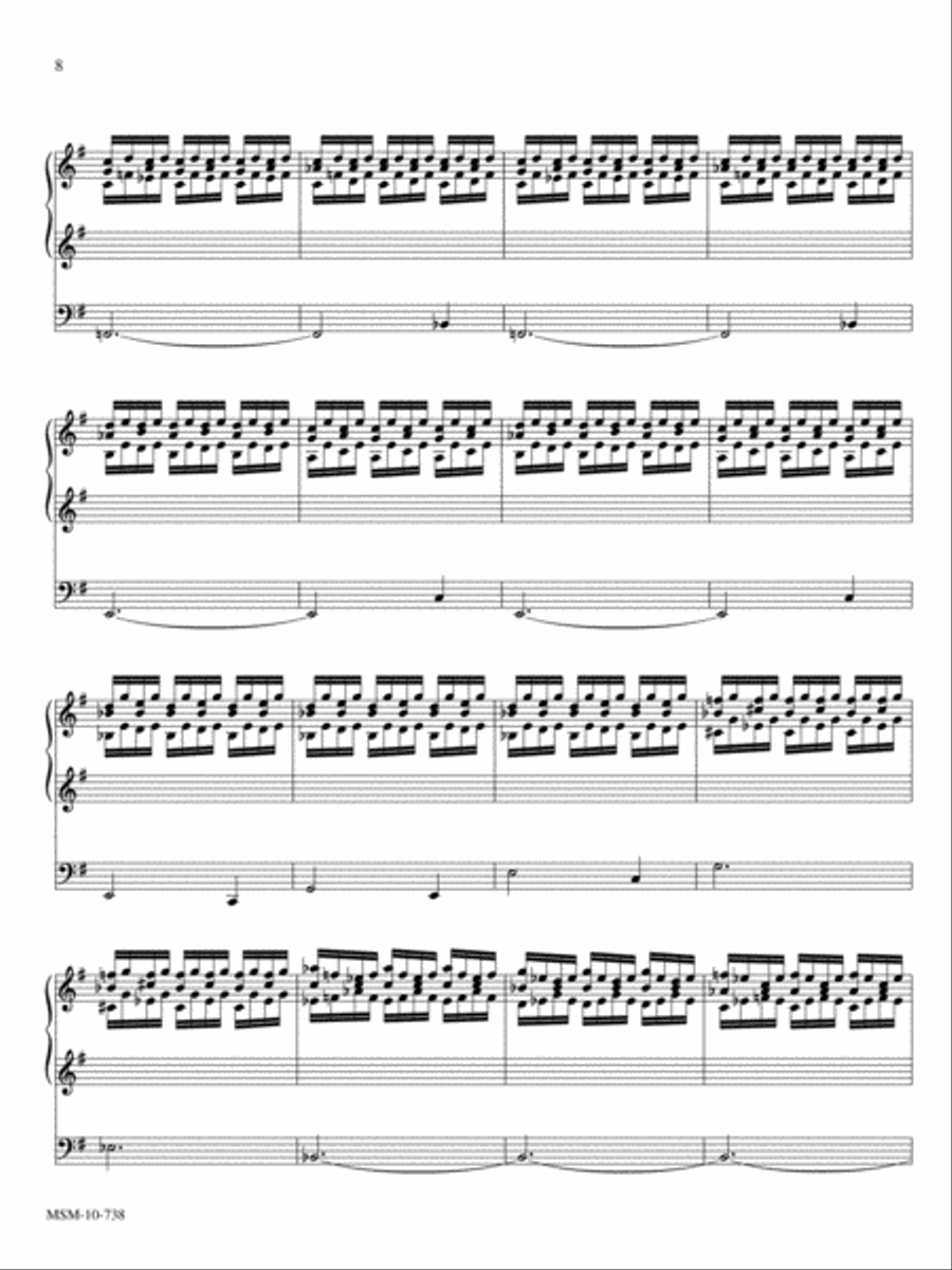 Joyful Praise: Three Hymn Settings for Organ Organ Solo scores gallery preview page 5