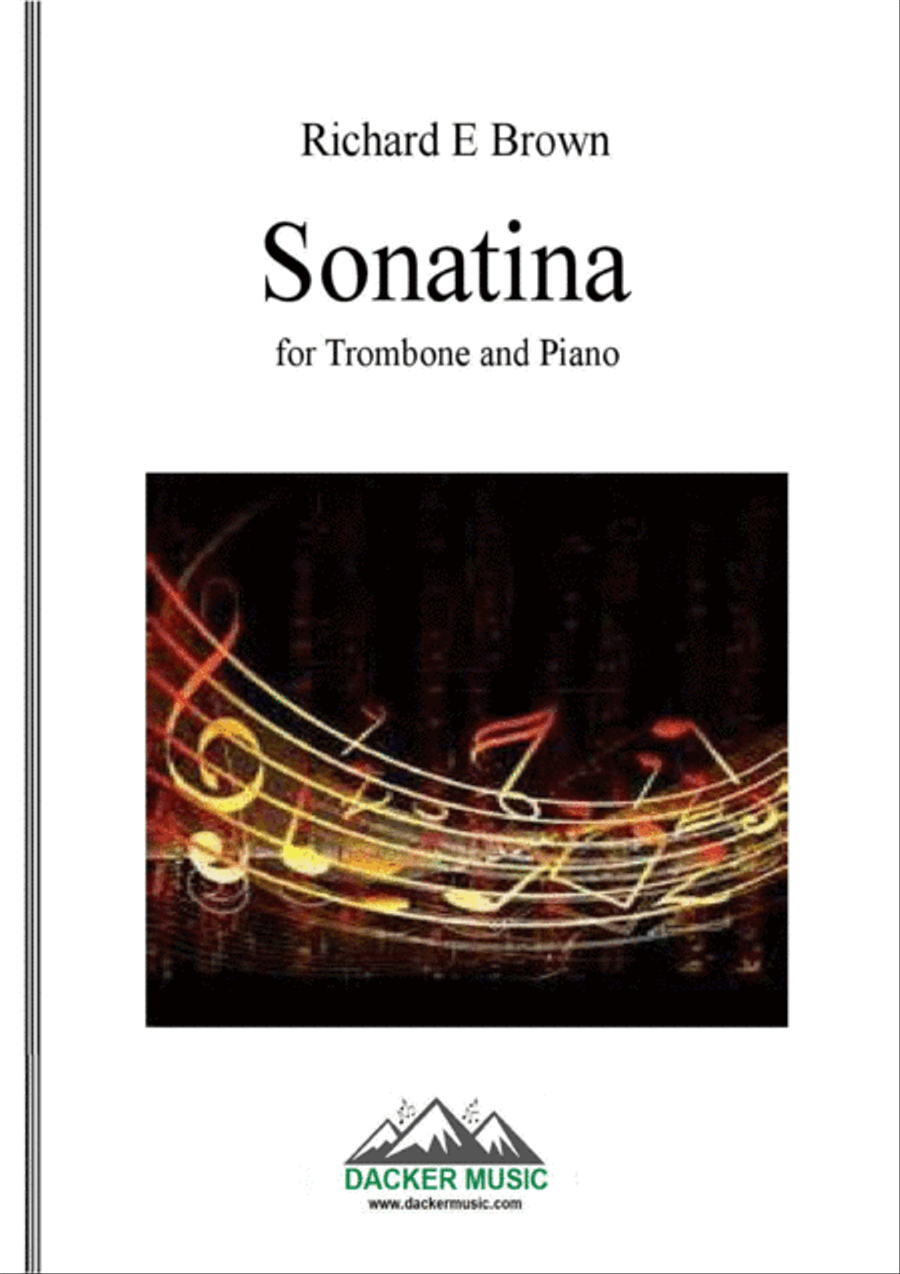 Sonatina for Trombone and Piano Piano scores gallery preview page 1