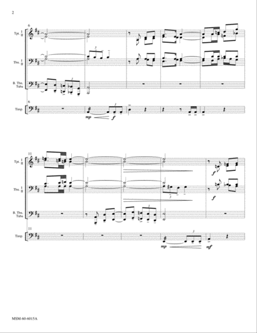 Sound the Bell of Holy Freedom Come to Us, O Holy Spirit Choir scores gallery preview page 2