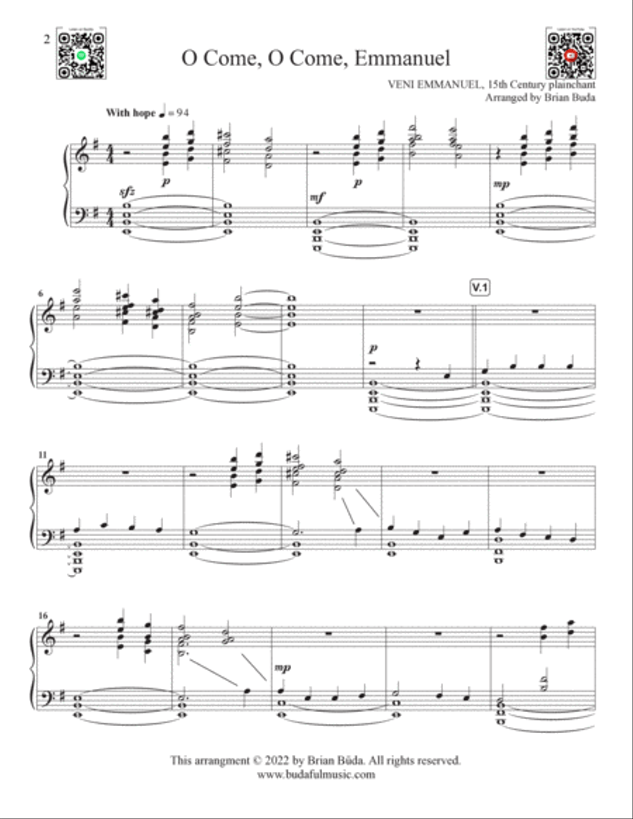 In Heavenly Peace - Christmas Piano solos Piano Solo scores gallery preview page 4