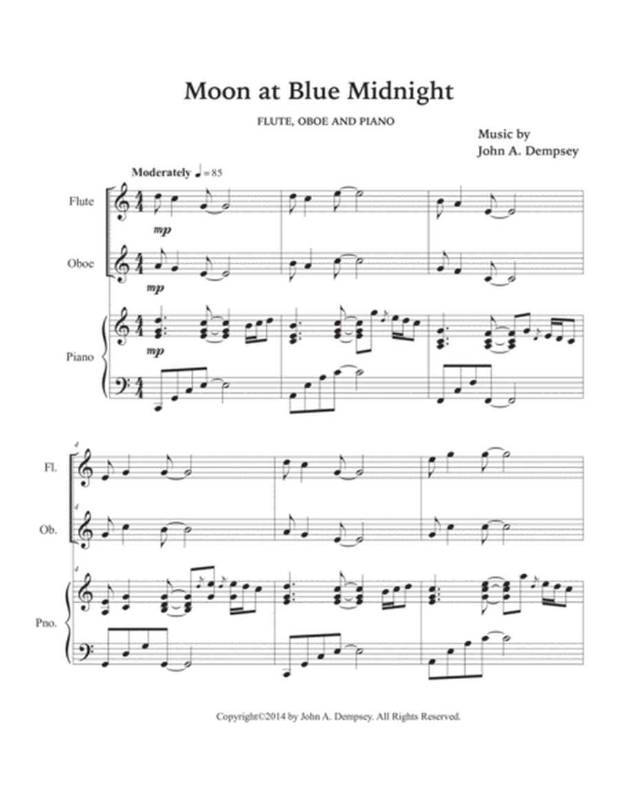 Moon at Blue Midnight (Trio for Flute, Oboe and Piano) image number null