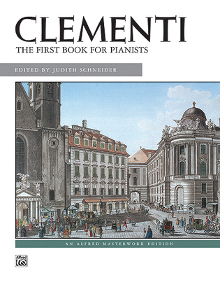 Book cover for Clementi -- First Book for Pianists