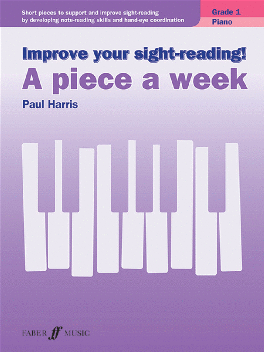 Improve Your Sight-Reading! Piano -- A Piece a Week, Grade 1 Piano Method scores gallery preview page 1