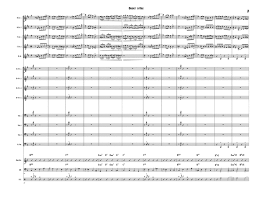 Brisket 'n Ribs Jazz Ensemble scores gallery preview page 5