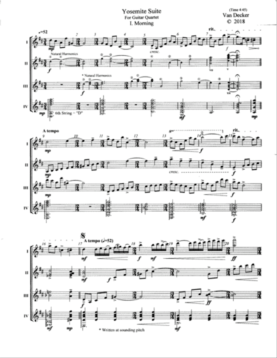 Morning Small Ensemble scores gallery preview page 1