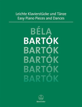Book cover for Easy Piano Pieces and Dances