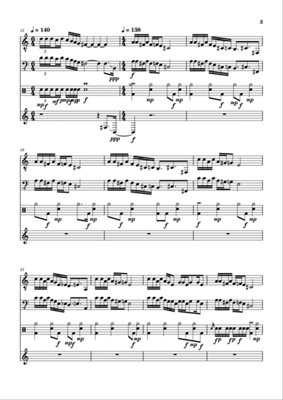 Yyz Concert Band scores gallery preview page 3