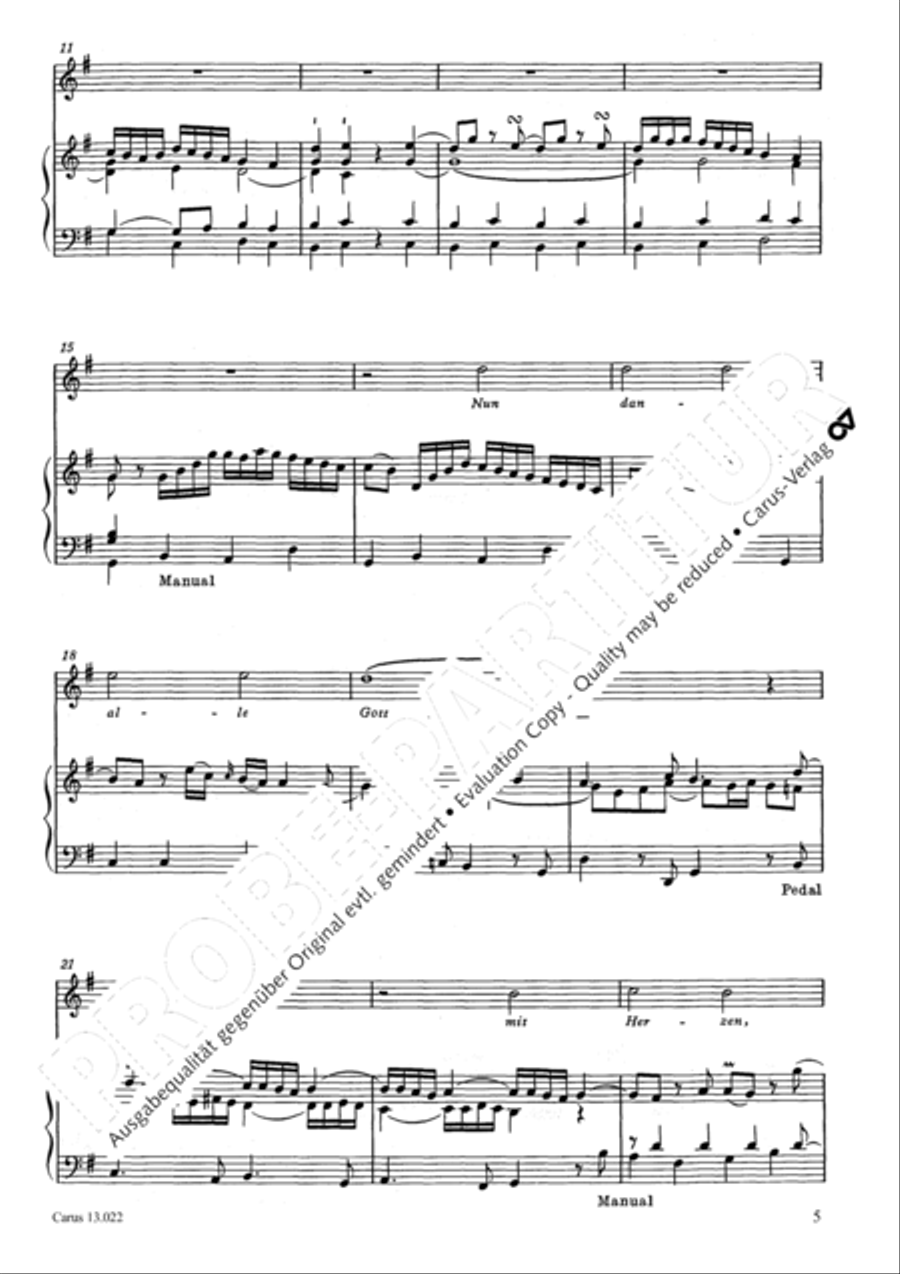 Tag: Three Chorale Preludes Score scores gallery preview page 6