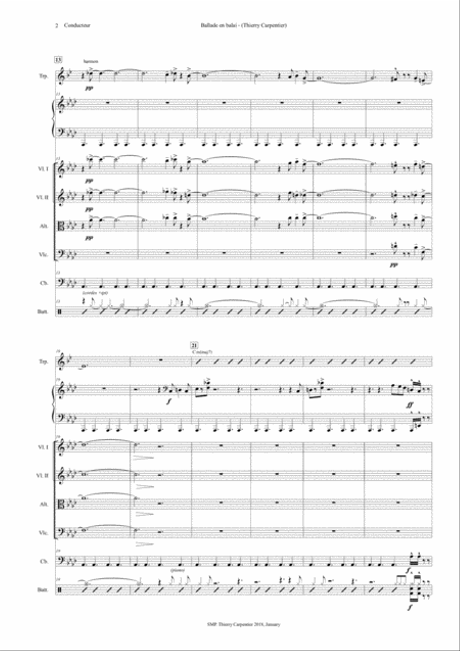 Ballade en Balai (based on musical motifs from 