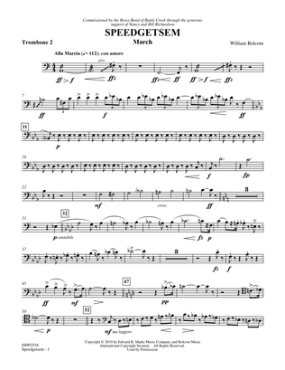 Speedgetsem (March) - Trombone 2