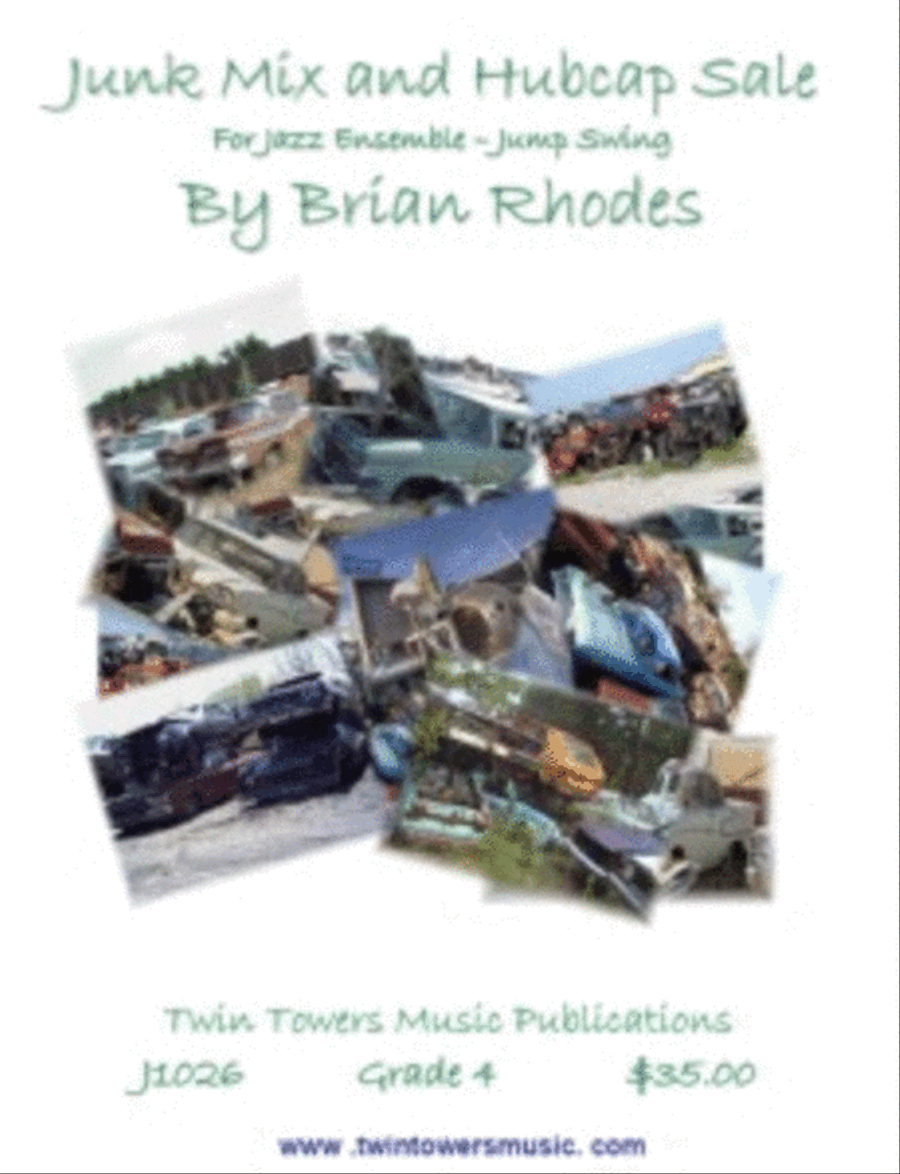 Junk Mix and Hubcap Sale Jazz Ensemble scores gallery preview page 1