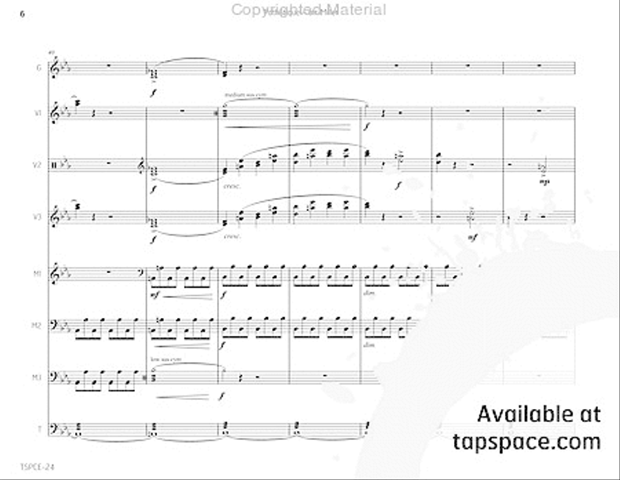 Pathetique Percussion Ensemble scores gallery preview page 11