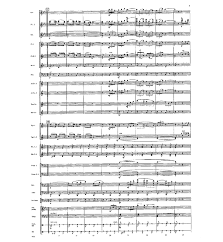 Under the Double Eagle Concert Band scores gallery preview page 4
