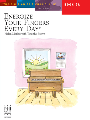 Book cover for Energize Your Fingers Every Day, Book 2A