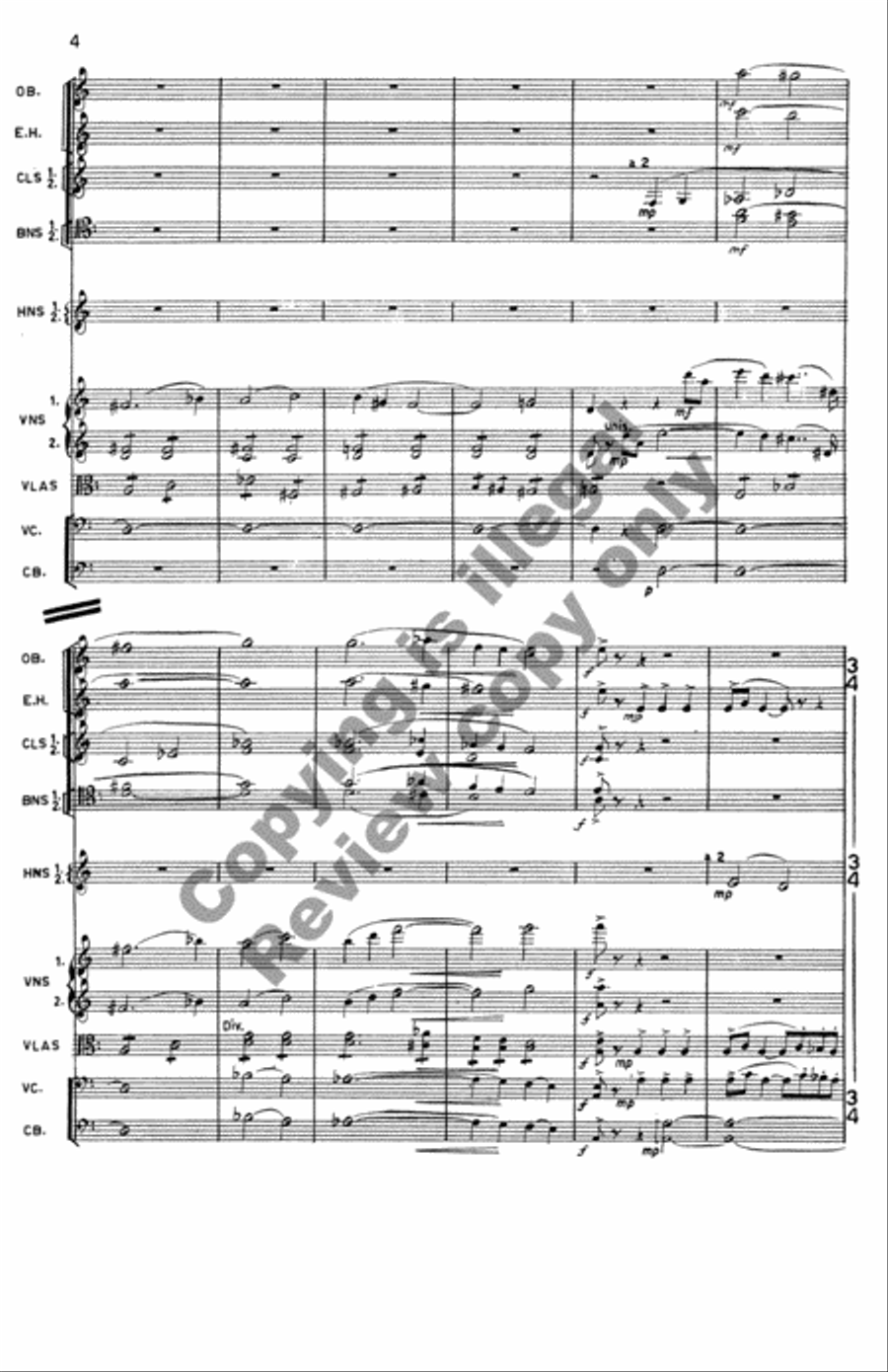 Symphony No. 3 Symphony No. 3 Chamber Orchestra scores gallery preview page 6