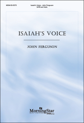Book cover for Isaiah's Voice