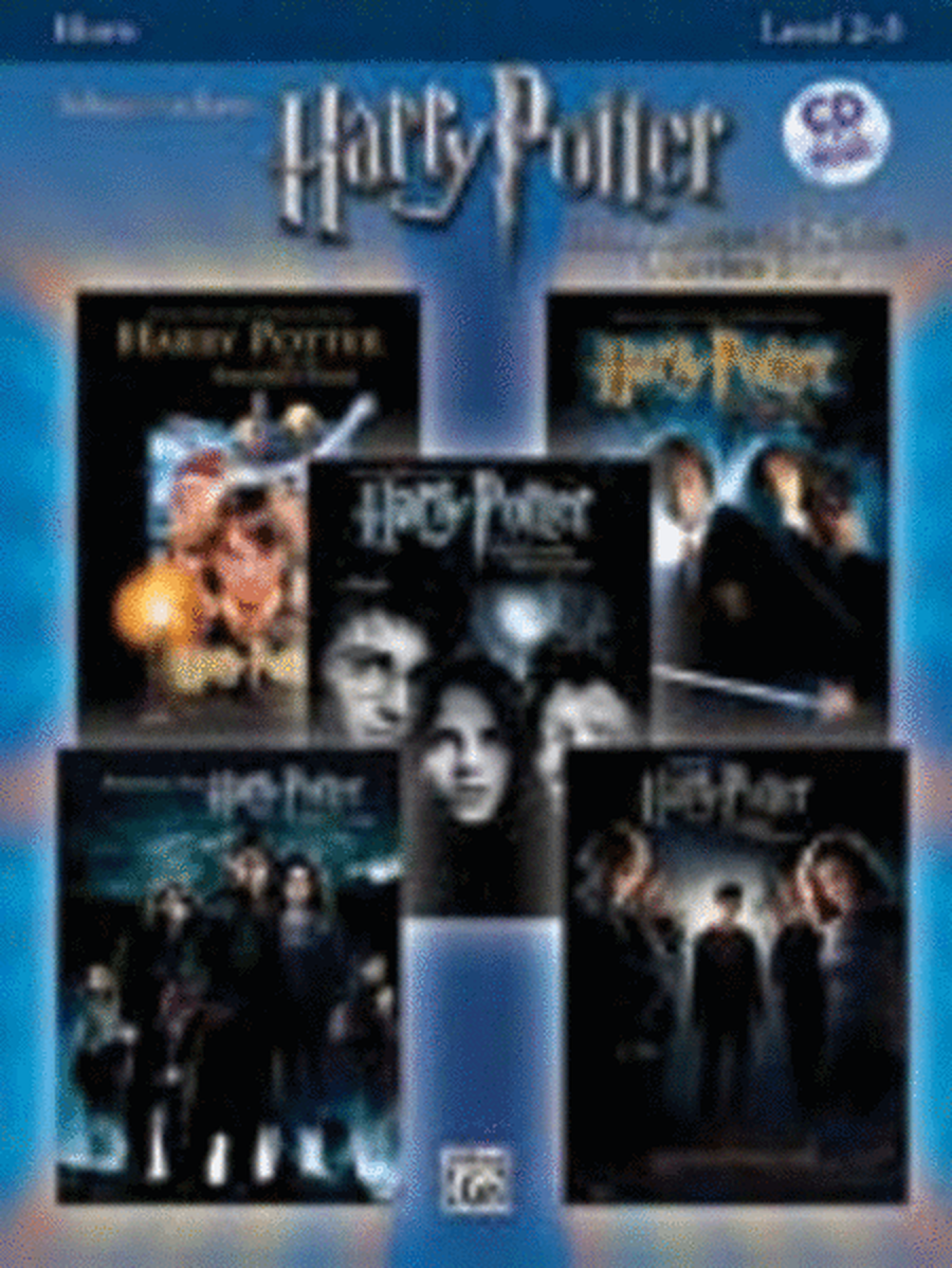 Harry Potter Instr Solos Movies 1 - 5 Book/CD Fhn