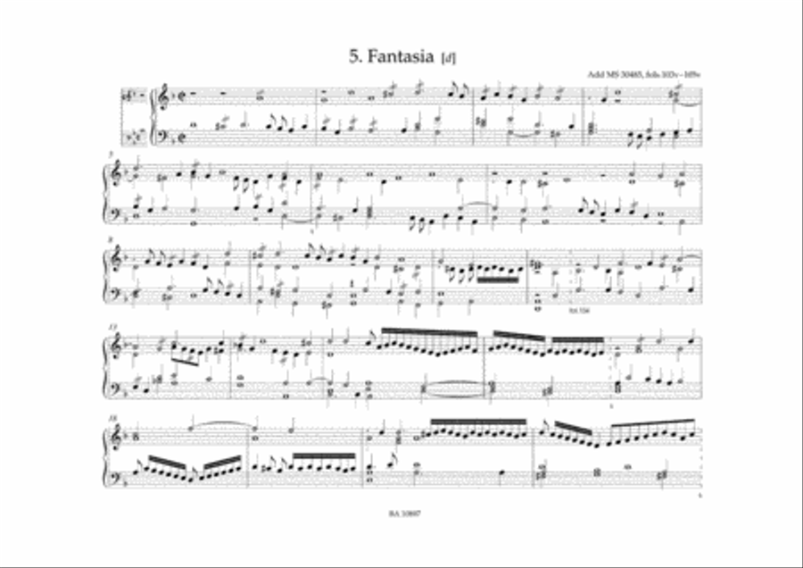 Organ and Keyboard Works Harpsichord scores gallery preview page 3