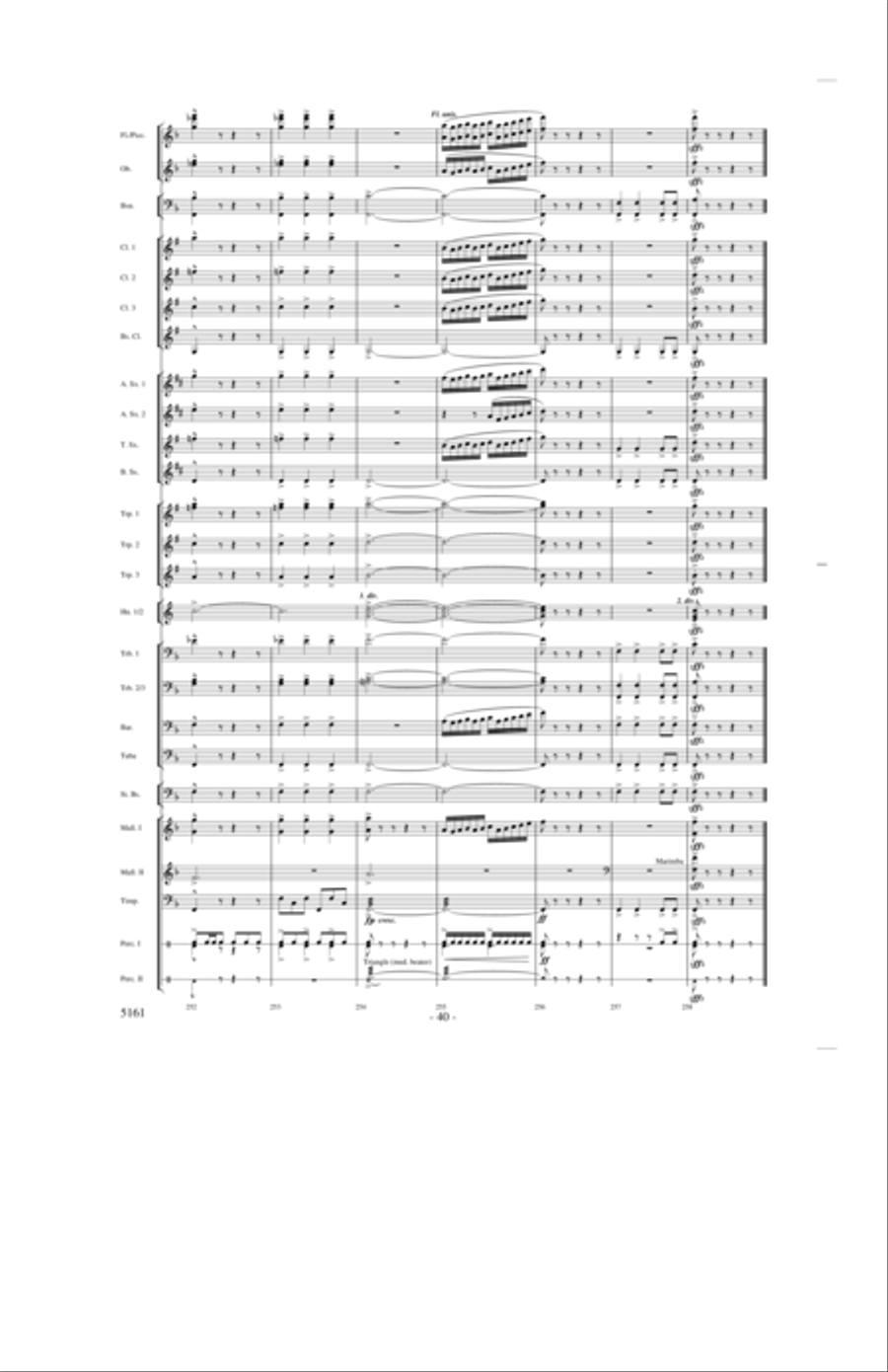 Into the Joy of Spring Concert Band scores gallery preview page 39