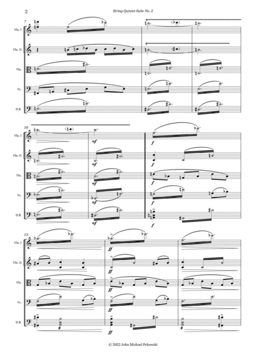 String Quintet Suite No. 2 image number null