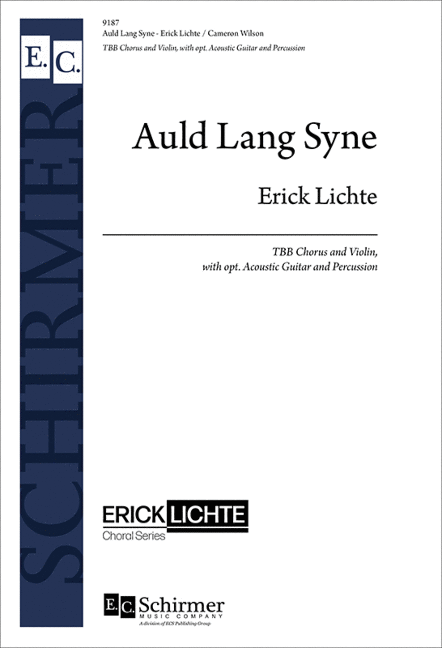 Auld Lang Syne (Choral Score)