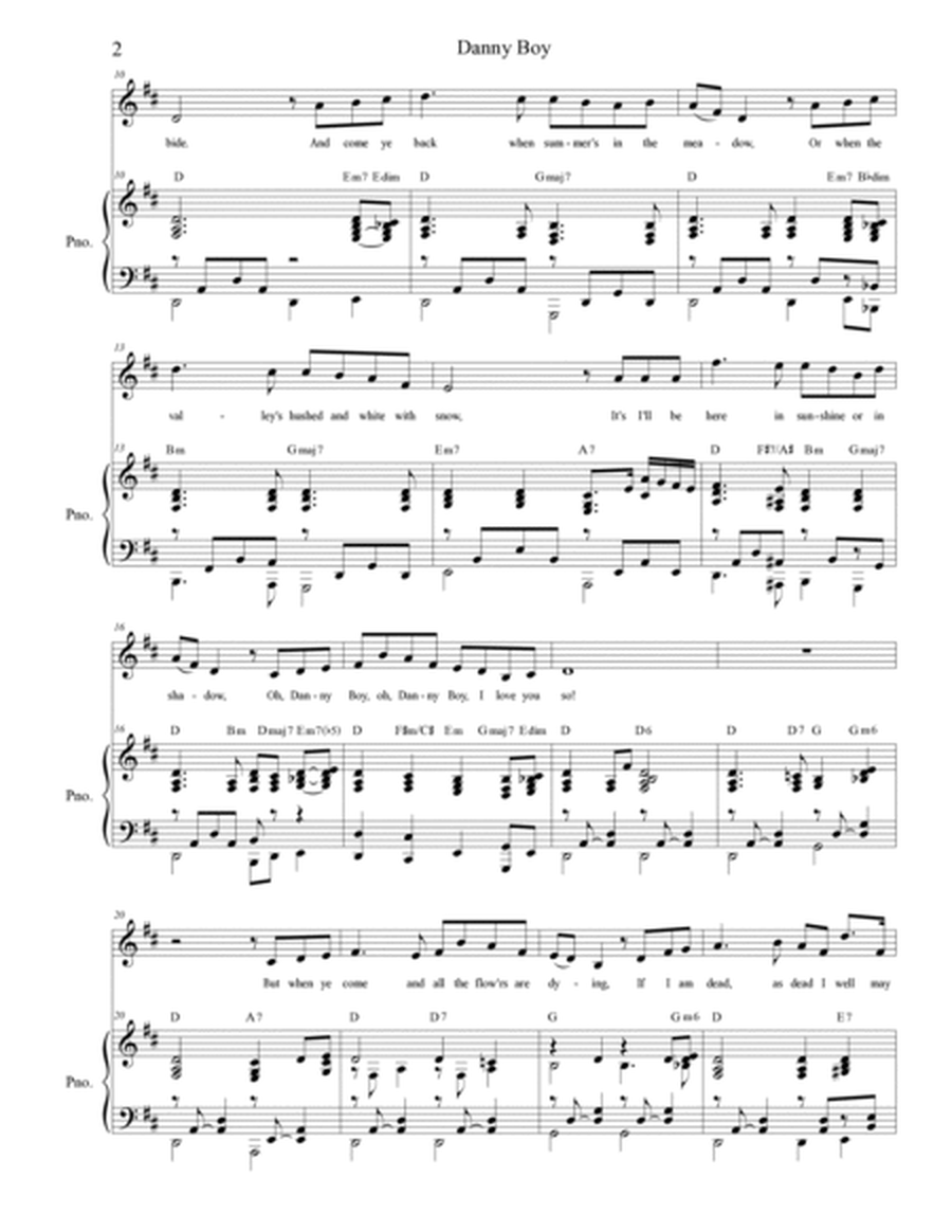 Danny Boy (Funeral Version) (Unison Choir) image number null