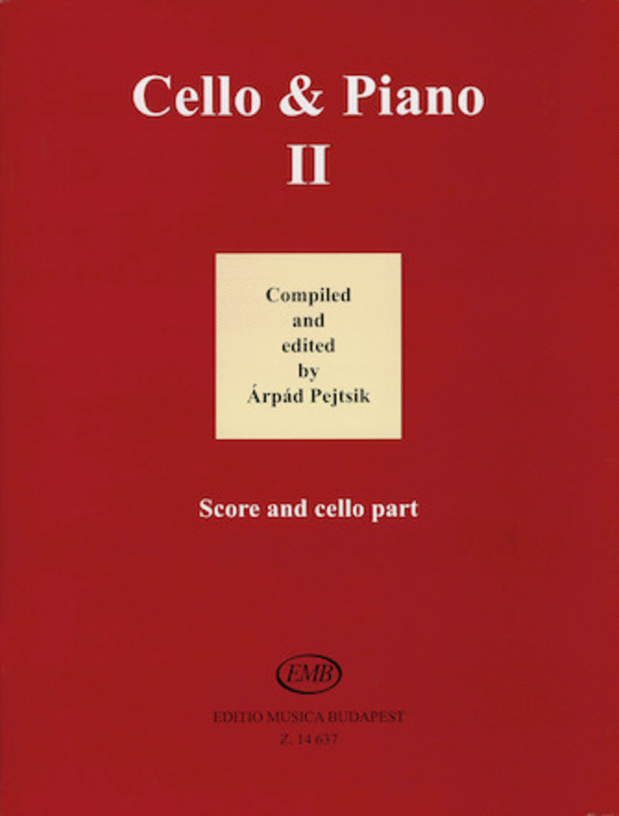 Cello and Piano Piano Accompaniment scores gallery preview page 1