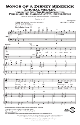 Songs Of A Disney Sidekick (Choral Medley)