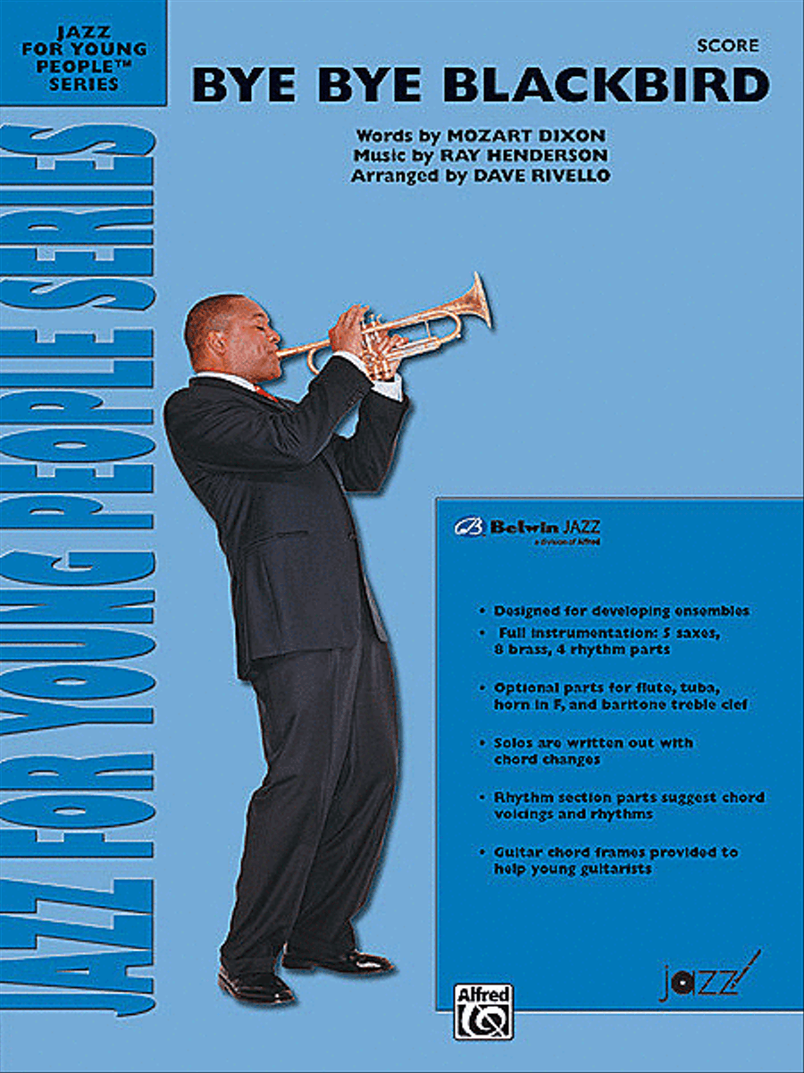 Bye Bye Blackbird Jazz Ensemble scores gallery preview page 1