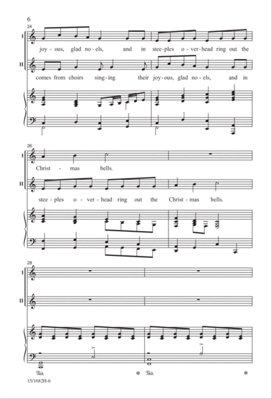 Christmas Bells are Ringing 2-Part scores gallery preview page 6