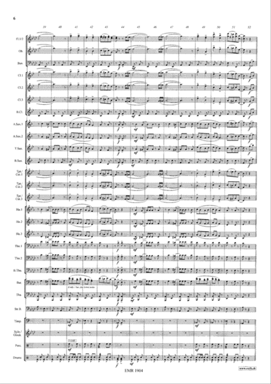 Circus March Concert Band scores gallery preview page 7