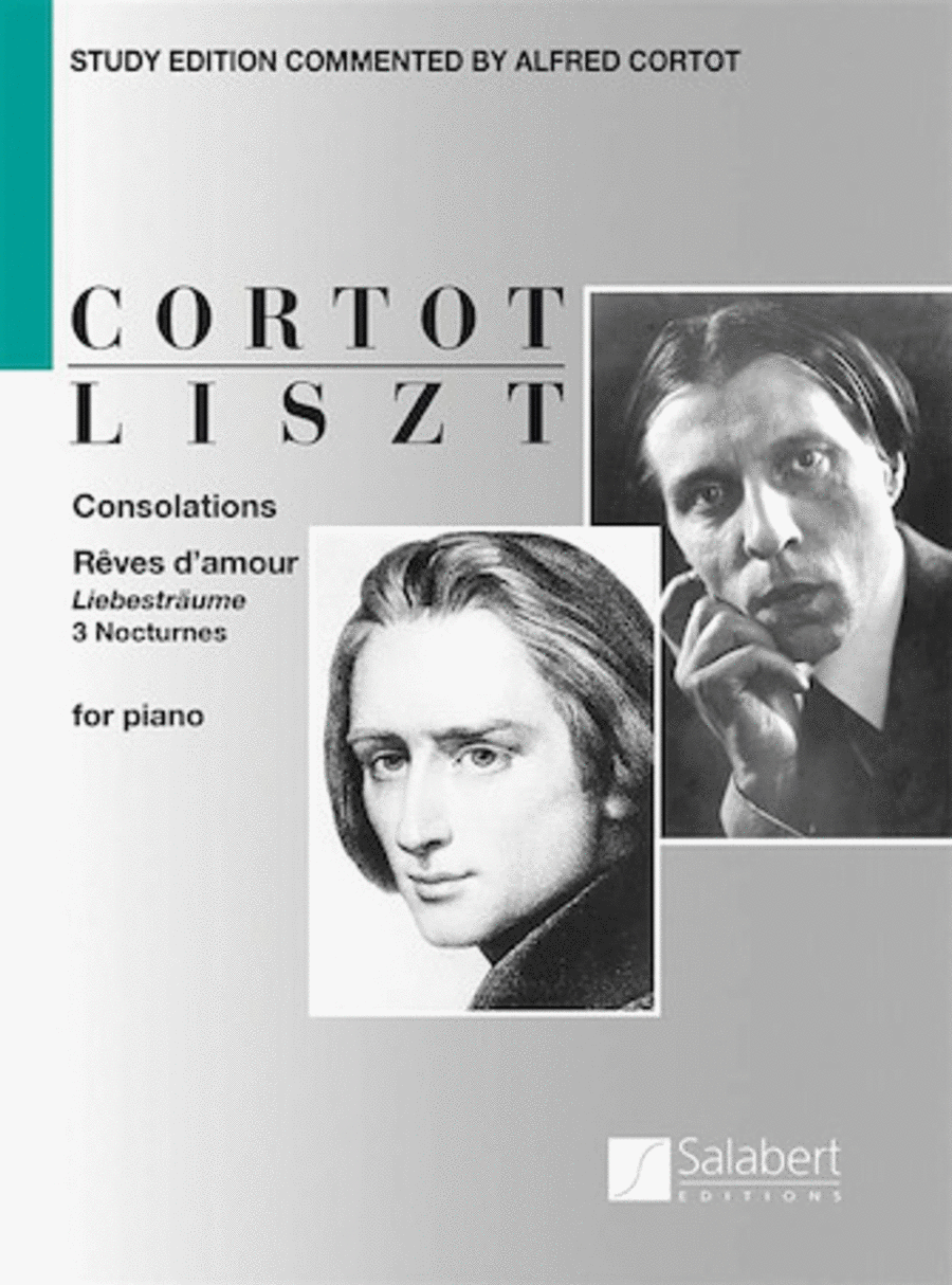 Consolations, Reves D'amour, and 3 Nocturnes Piano Solo scores gallery preview page 1