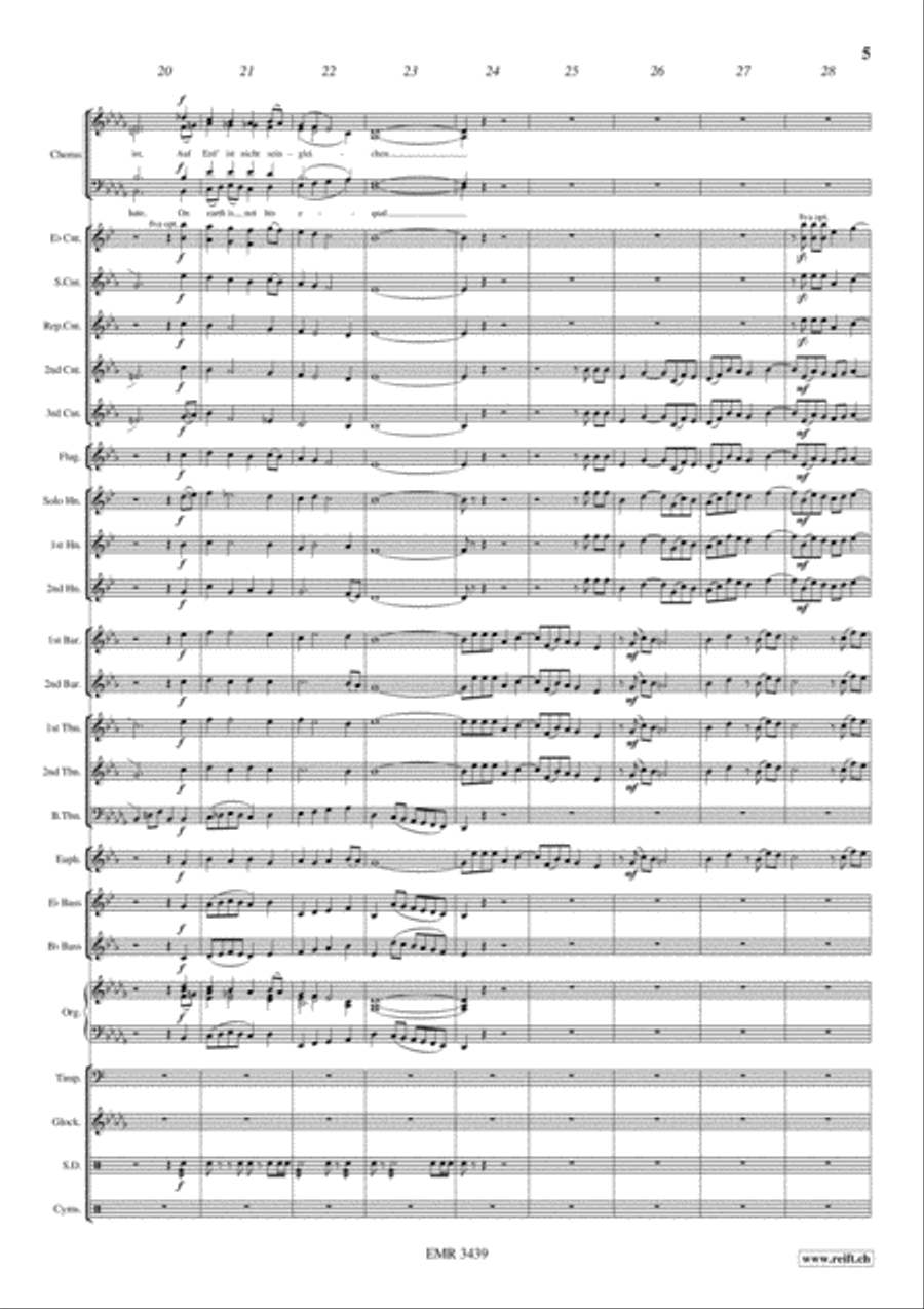 Ein' feste Burg ist unser Gott 4-Part scores gallery preview page 6