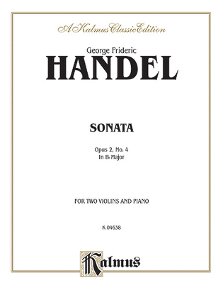 Book cover for Sonata in B-flat Major, Op. 2, No. 11
