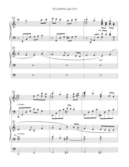 He Leadeth Me--Piano/Organ.pdf image number null