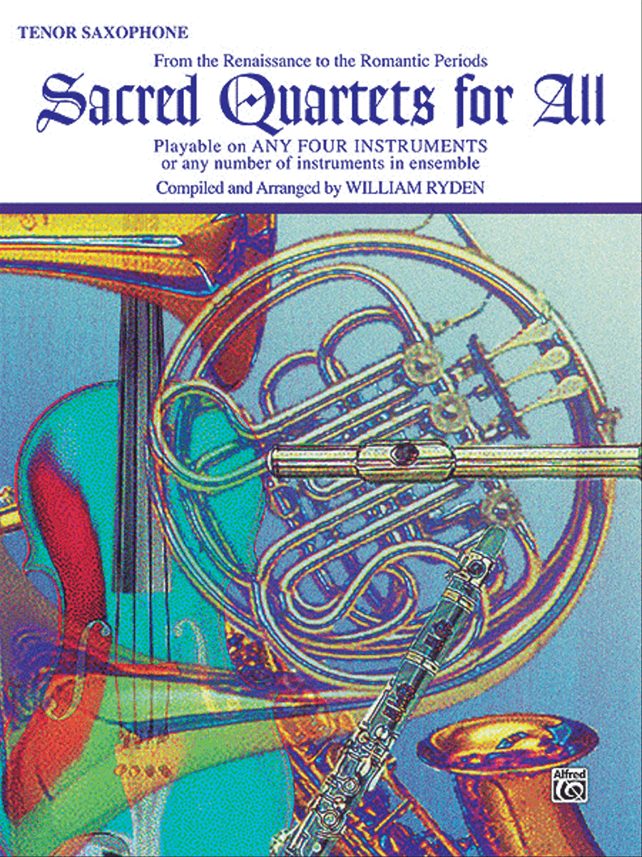 Sacred Quartets for All (From the Renaissance to the Romantic Periods) Small Ensemble scores gallery preview page 1