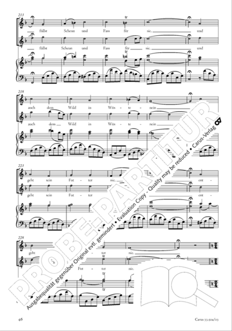 Dank-Hymne der Freundschaft 4-Part scores gallery preview page 47