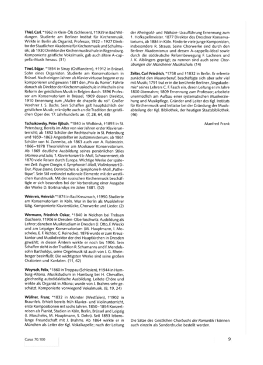 Geistliches Chorbuch der Romantik Choir scores gallery preview page 10