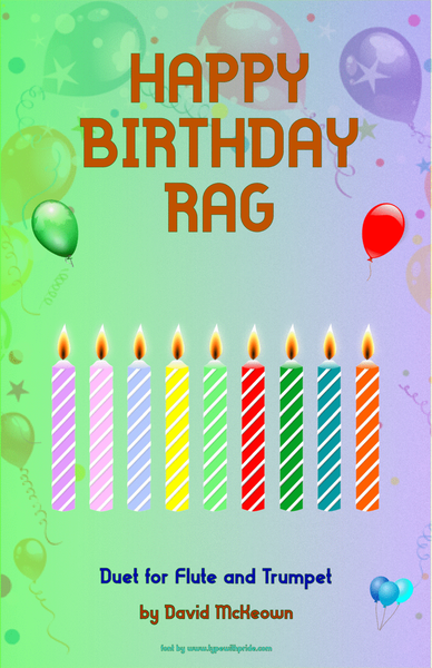 Happy Birthday Rag, for Flute and Trumpet Duet