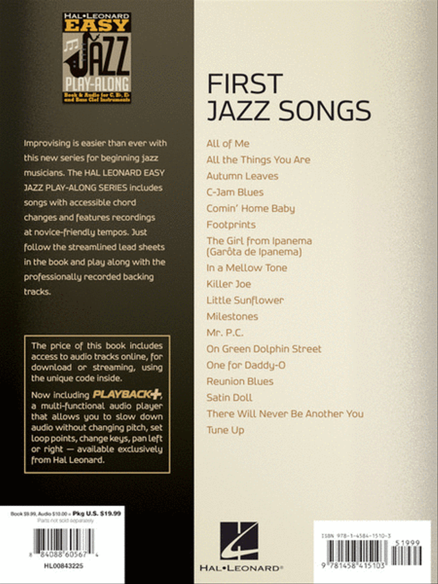 First Jazz Songs C Instrument scores gallery preview page 9