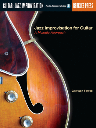 Book cover for Jazz Improvisation for Guitar