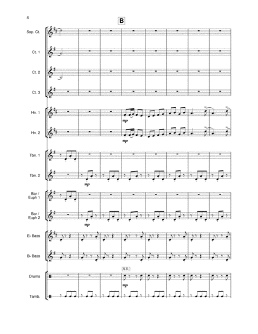 A Norwegian Suite (Training Brass Band) Brass Band scores gallery preview page 5