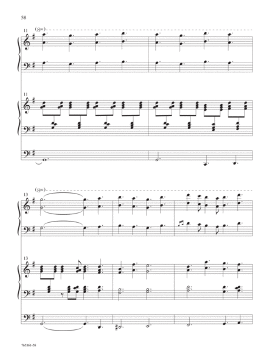 Symphony of Praise Organ scores gallery preview page 17