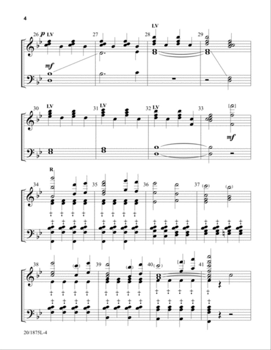 Christ Is Alive! Let Christians Sing 5-Octaves scores gallery preview page 4