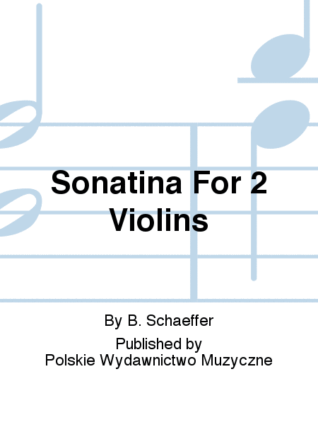 Sonatina For 2 Violins