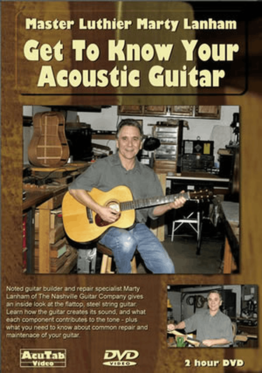 Marty Lanham - Get to Know Your Acoustic Guitar - Acutab Acoustic Guitar scores gallery preview page 1