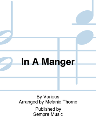 Book cover for In a Manger