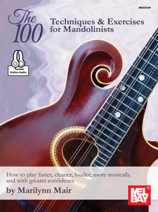 Book cover for The 100 Techniques & Exercises for Mandolinists