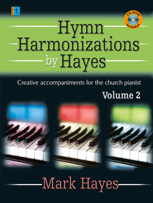 Book cover for Hymn Harmonizations by Hayes, Vol. 2