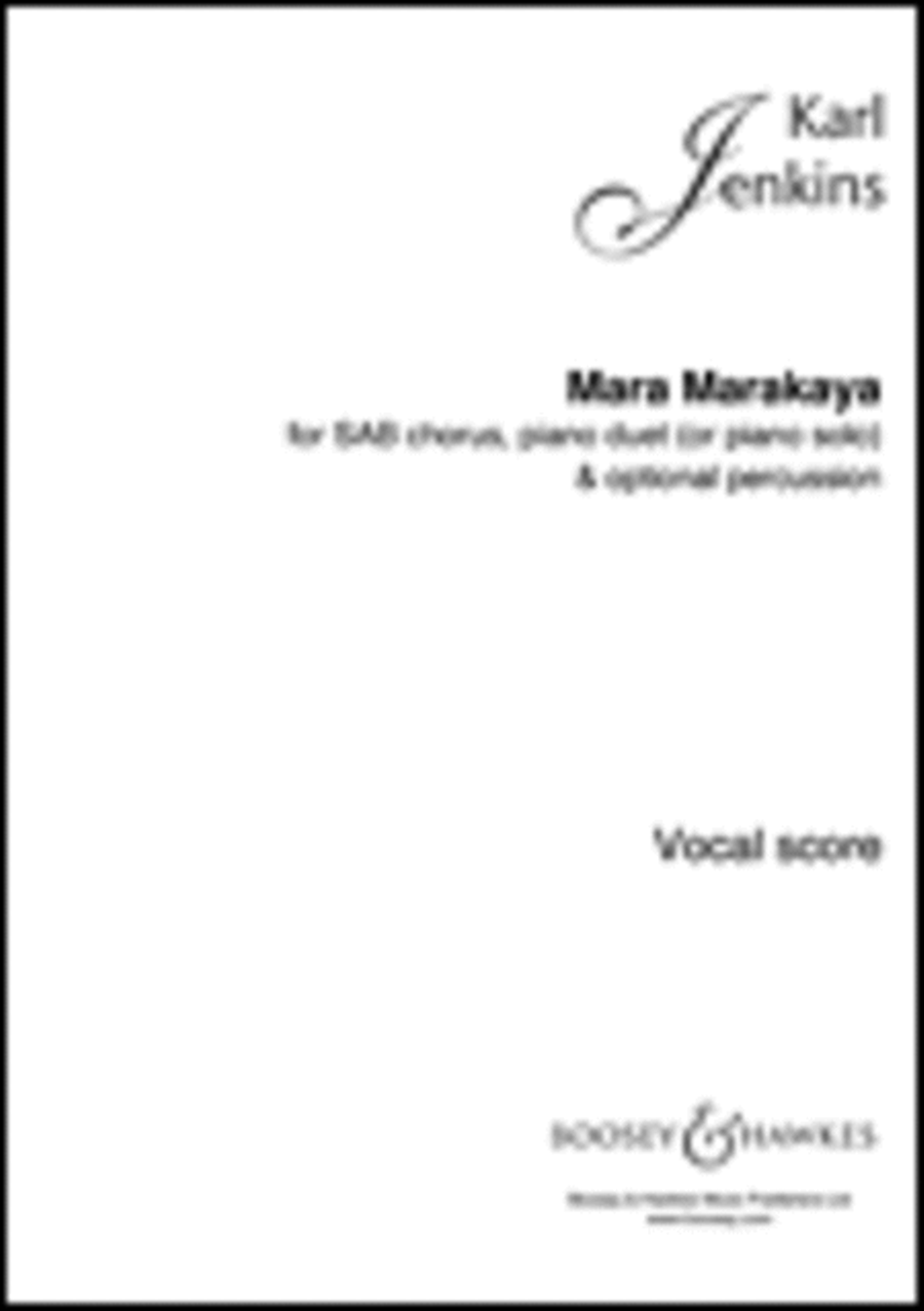 Mara Marakaya Sab And Piano Duet (or Piano Solo) Vocal Score